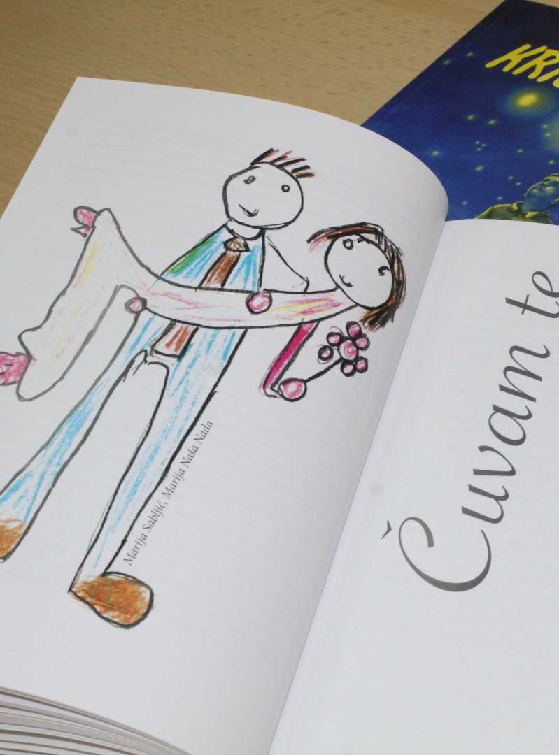 I disegni di due ospiti del Centro di Široki Brijeg,  pubblicati in un libro 