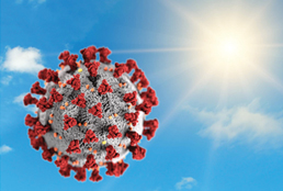 Lo studio: i raggi del sole uccidono rapidamente il virus