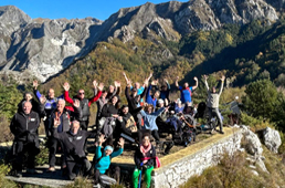 Montagna-terapia con Jolette grazie a convenzione col Cai