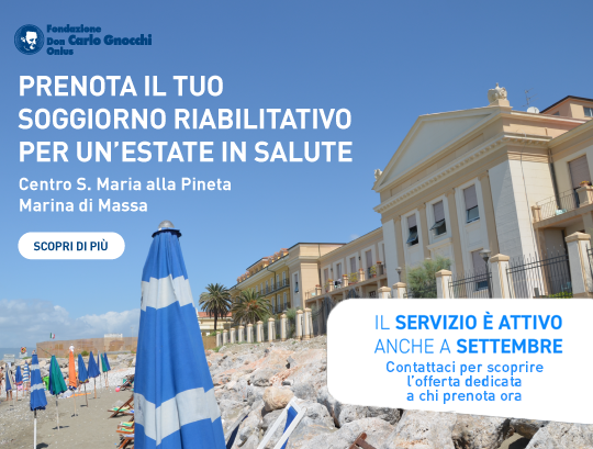 Prenota il tuo soggiorno riabilitativo per un'estate in salute