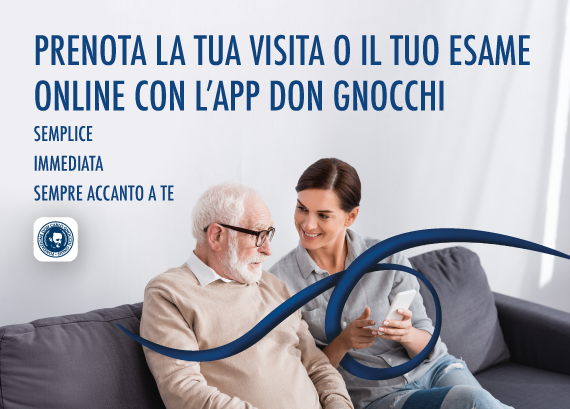 Prenota la tua visita online con l'app Don Gnocchi