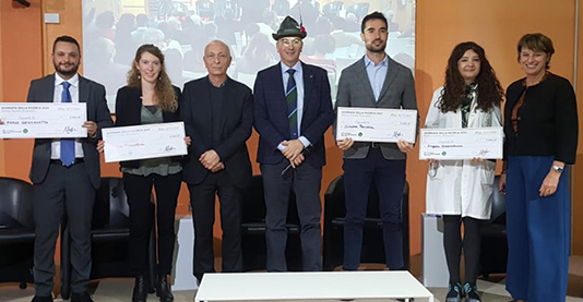 GIORNATA DELLA RICERCA, ECCO I QUATTRO GIOVANI PREMIATI