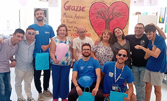 SERVIZIO CIVILE, IL SALUTO AI VOLONTARI E LA NUOVA SQUADRA