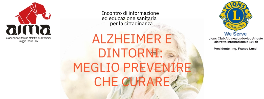 “Alzheimer e dintorni: meglio prevenire che curare“
