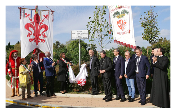 La città di Firenze dedica una piazza a don Carlo: «Ha fatto grande l'Italia!»