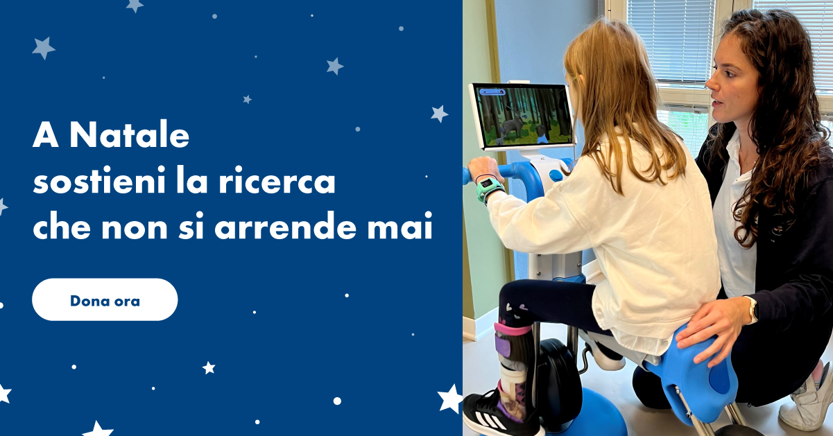 A Natale sostieni la ricerca che non si arrende mai