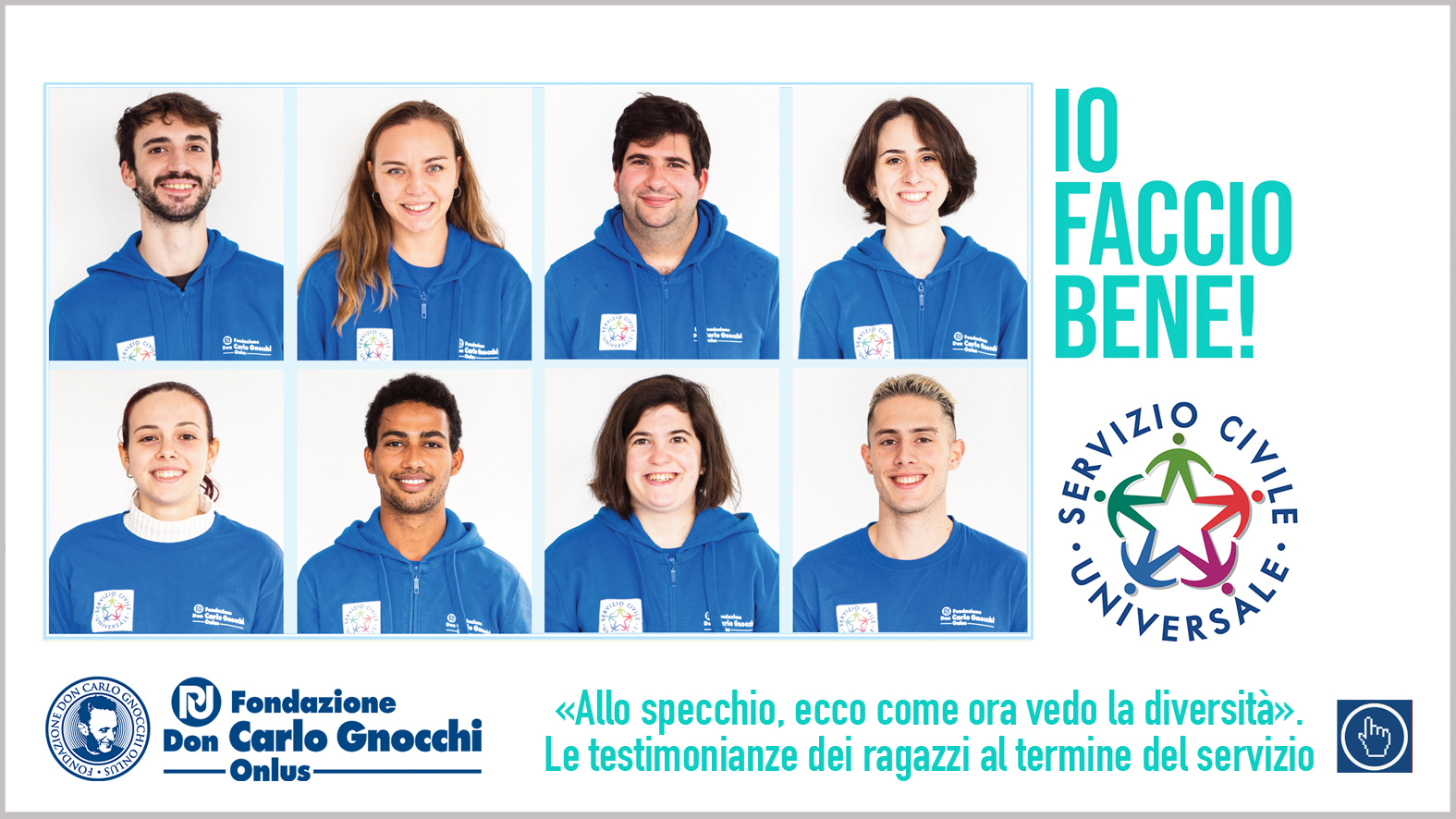 Servizio civile, le testimonianze dei ragazzi al termine del progetto annuale
