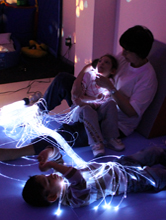 Una stanza multisensoriale per i bambini ricoverati in riabilitazione pediatrica